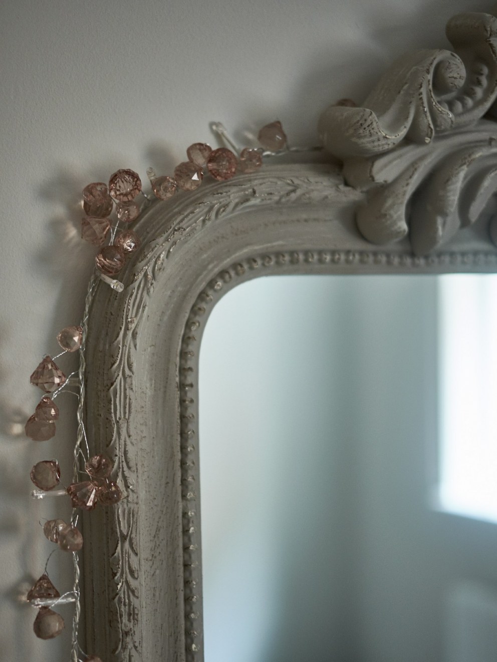 Apartment in the city  | Detail of girls bedroom featuring some French styling and blush pink tones | Interior Designers